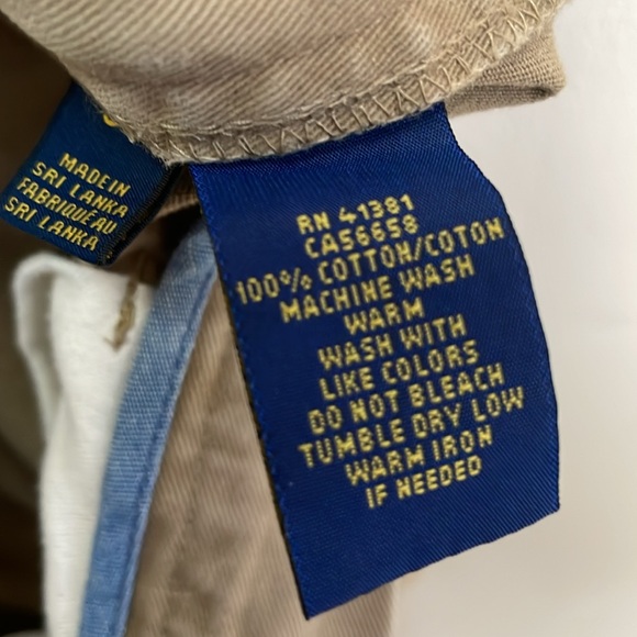 Ralph Lauren - Classic 6" Khaki Shorts - Brown - 32 - Picture 15 of 15